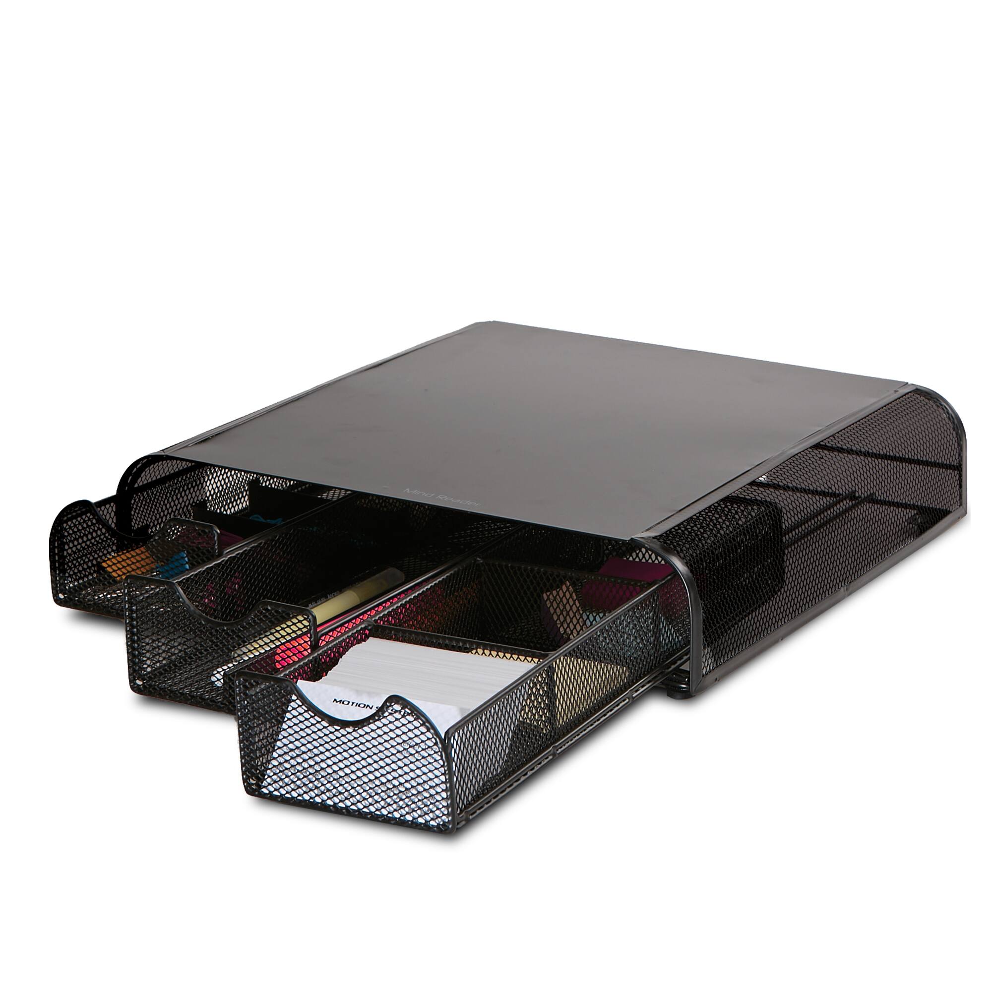 Mind Reader Mesh Storage Monitor Stand